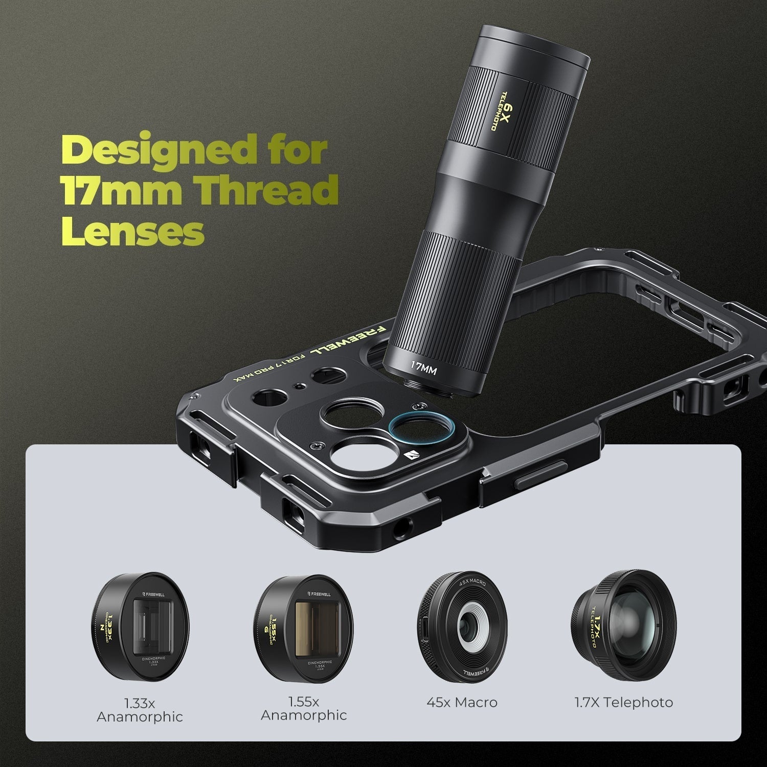 Freewell iPhone Genius Rig Cine Kit setup view