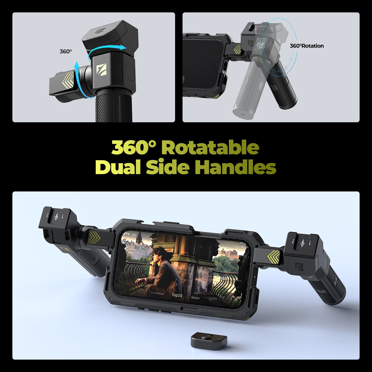 Freewell iPhone Genius Rig Cine Kit close-up