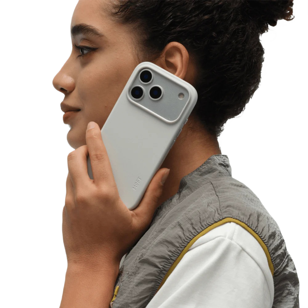 Raised camera bezel detail on the MOFT Snap case for iPhone 17 Pro Max