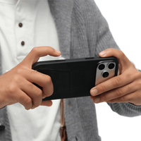 MOFT Snap case for iPhone 17 Pro Max paired with a MOFT Snap wallet accessory
