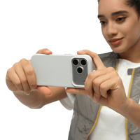 Raised camera bezel on the MOFT Snap MOVAS leather case for iPhone 17 Pro