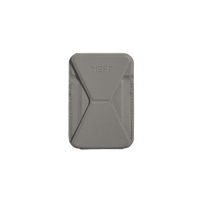 MOFT Snap-On wallet in portrait stand mode for a video call