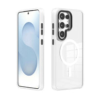 Redefine Protective MagSafe case for Samsung Galaxy S26 Ultra in White showing transparent back