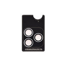 Kinglas iPhone 17 Pro / Pro Max HD camera lens protector in Silver metal ring