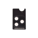 Kinglas iPhone 17 Pro / Pro Max HD camera lens protector in Black - 9H tempered glass