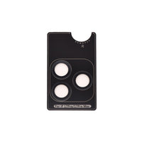 Kinglas iPhone 17 Pro / Pro Max HD camera lens protector in Black - 9H tempered glass