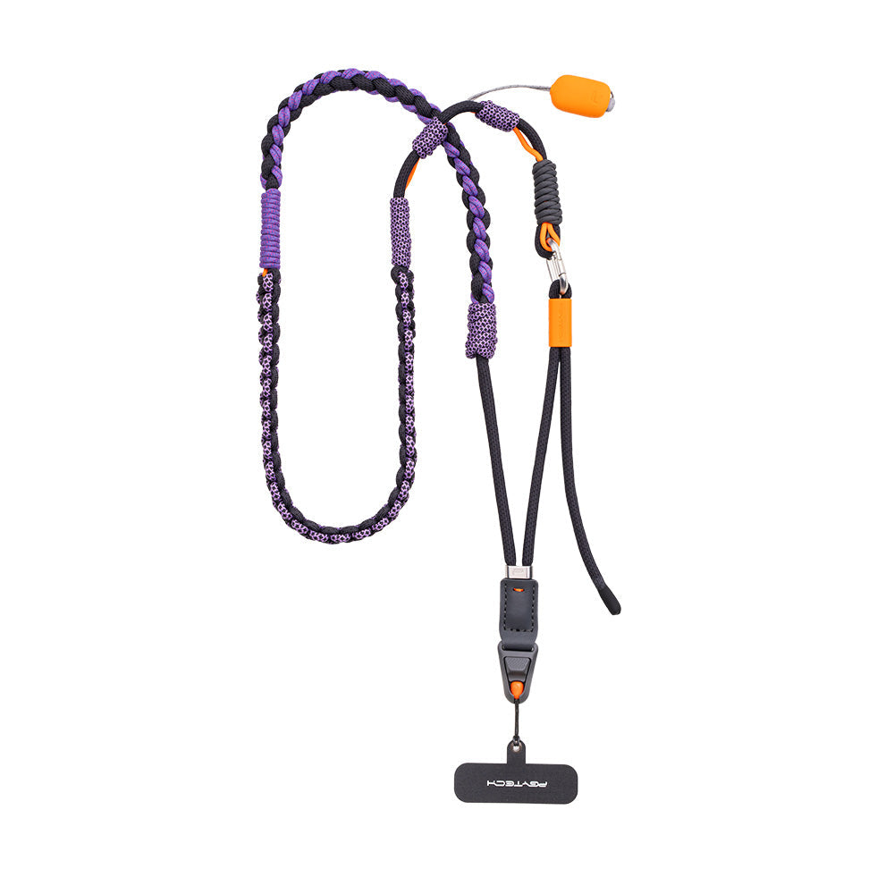 PGYTECH LinkGo phone photography strap in Braided Aurora Purple