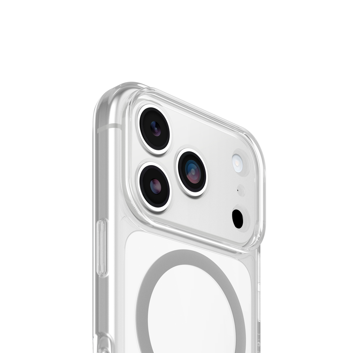 OtterBox Lumen clear case camera lip and Camera Control cut out