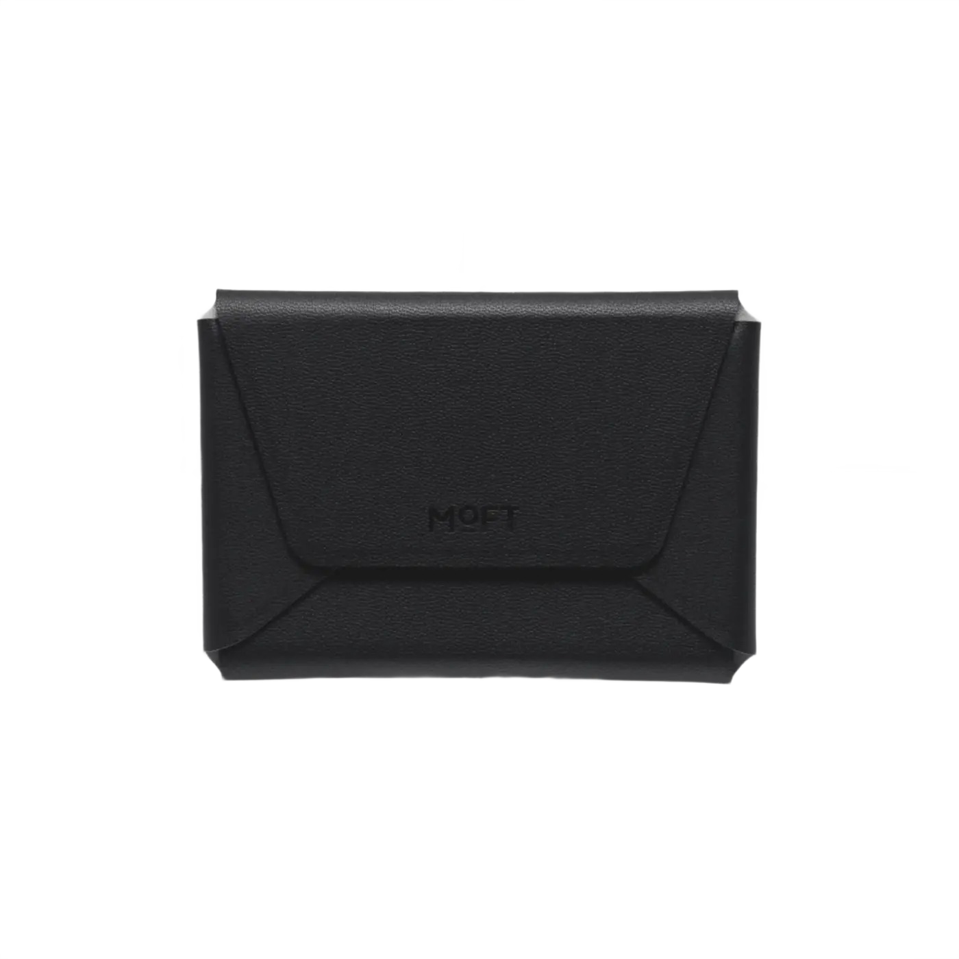 MOFT Snap Field Wallet with stand in Jet Black MOVAS vegan leather
