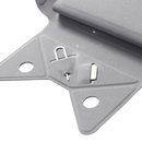 MOFT Snap Field Wallet attached magnetically to the back of an iPhone