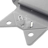 MOFT Snap Field Wallet attached magnetically to the back of an iPhone