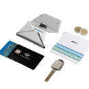 Compact 100 by 70mm footprint of the MOFT Snap Field Wallet
