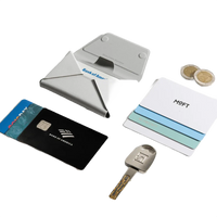 Compact 100 by 70mm footprint of the MOFT Snap Field Wallet