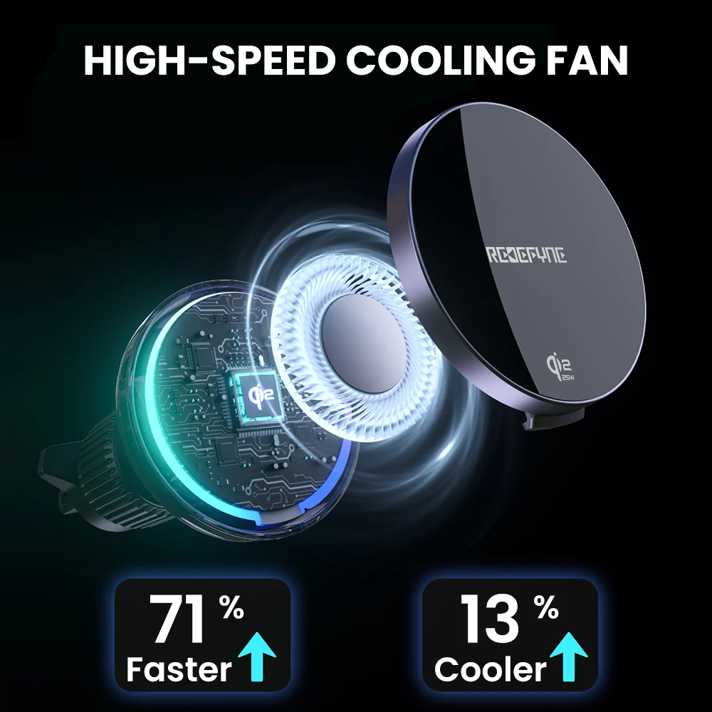 REDEFYNE MG-16 RGB ambient glow effect in dark car interior