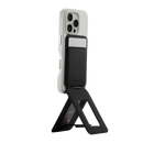 MOFT Snap MagSafe tripod stand and wallet in Jet Black MOVAS vegan leather