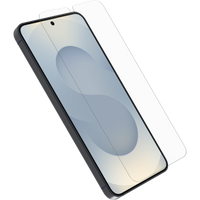 OtterBox Glass screen protector for Samsung Galaxy S26 - clear tempered glass front view