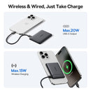 Baseus PicoGo AM31 Qi2 Ultra-Mini Magnetic Power Bank with Kickstand