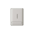 Natural Titanium power bank with 'baseus' branding on a white background