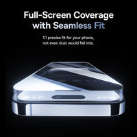 iPhone 15 Baseus Privacy Saphire Glass Screen Protector image 7