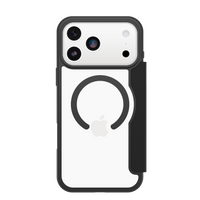 OtterBox React Folio wallet case for iPhone 18 Pro Max in black crystal