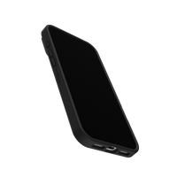OtterBox React black case raised camera lip
