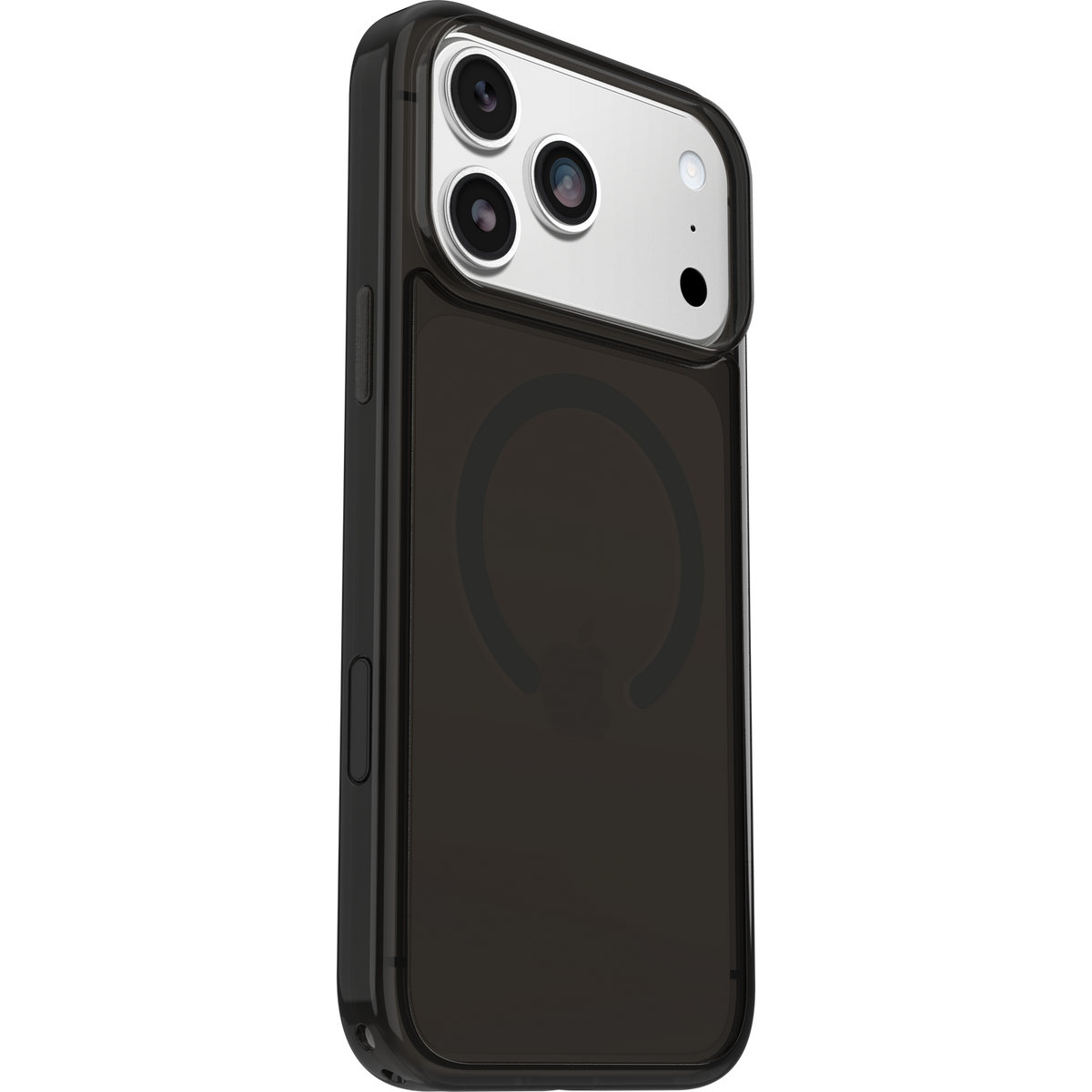 OtterBox Symmetry Black Mist case raised camera lip