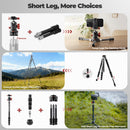 Freewell multi tripod 5-in-1 head and mounting details
