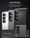 Spigen Optik Pro lens protector Galaxy S26+ pack contents tray and wipes