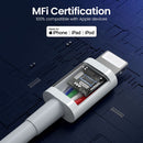MOVE SPEED USB-A to Lightning Charging Cable 1.2m -White