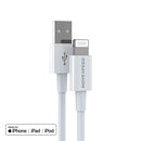 MOVE SPEED USB-A to Lightning Charging Cable 1.2m -White